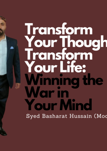 Transform Your Thoughts, Transform Your Life: Winning the War in Your Mind