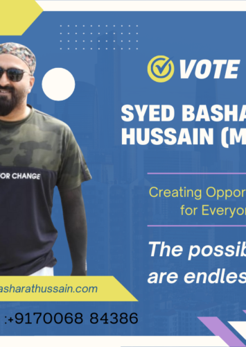 Creating Opportunities for Everyone By Syed Basharat Hussain (Moosa)