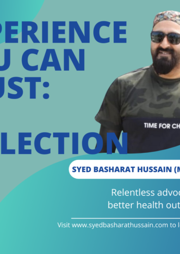 Experience You Can Trust: A Reflection by Syed Basharat Hussain (Moosa)